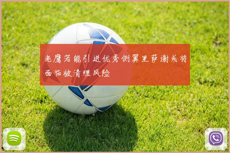 老鹰若能引进优秀侧翼里萨谢或将面临被清理风险